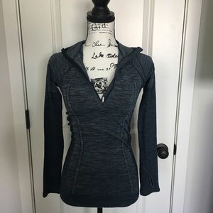 Swiftly wool 1/2 zip hoodie